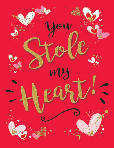 Picture of YOU STOLE MY HEART CARD